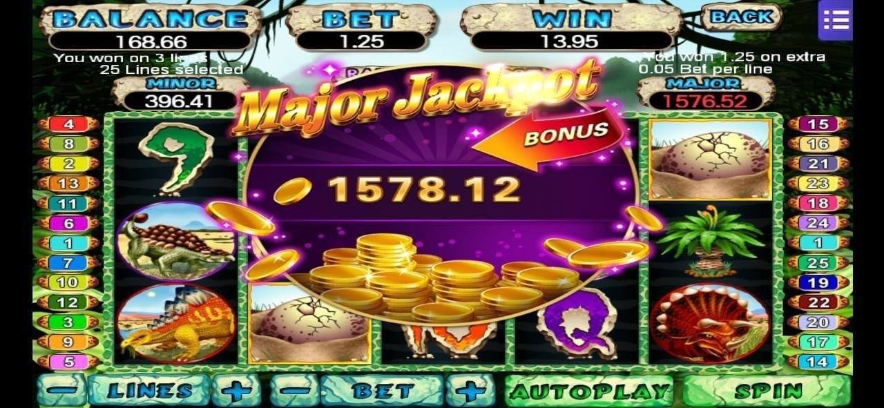 Màn hình slot nổ hũ jackpot tích lũy tại 8kbet com trên điện thoại